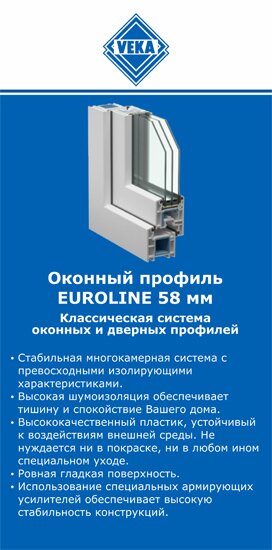 ОкнаВека-прм EUROLINE 58
